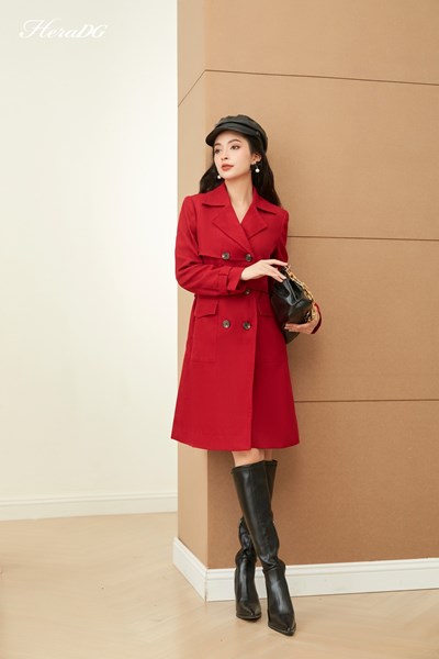 Hiển thị chi tiết cho Áo khoác dáng dài cổ 2 ve Ảnh của Áo khoác dáng dài cổ 2 ve